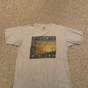 Vans Men's White Graphic Tee